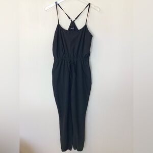 Abercrombie & Fitch Racerback Traveler Jumpsuit - Black - S